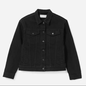 Everlane black denim jacket